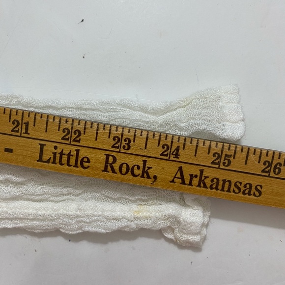 Grizas Crinkled Linen Top Size L Cream Long‎ Sleeve Minimalist Lagenlook NWT - Picture 9 of 10